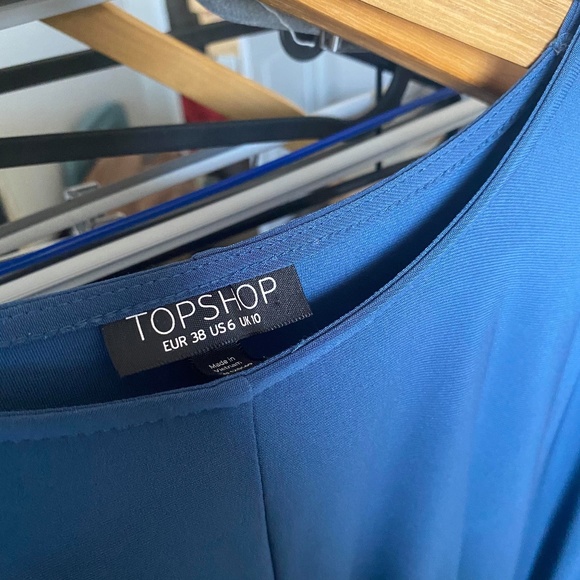 Blue Knee Length Top Shop Dress - Picture 2 of 2